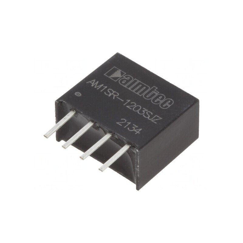 Convertor DC/DC 0,75W 12V la 3,3V SIP4 THT | Electronic-mag.ro | Componente Electronice