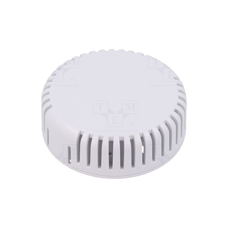 Carcasă pentru alarmă ABS albă ventilată 20,3mm Serie 1551V | Electronic-mag.ro | Componente Electronice