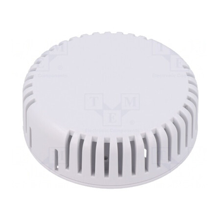 Carcasă pentru alarmă ABS albă ventilată 20,3mm Serie 1551V | Electronic-mag.ro | Componente Electronice