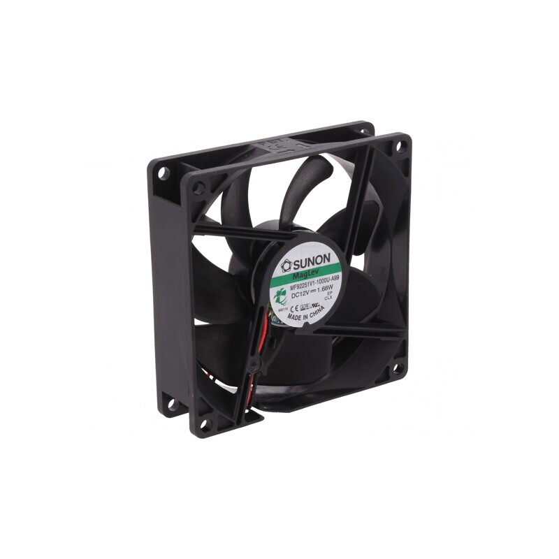 Ventilator axial 12V DC 92mm 87m3/h 34dBA | Electronic-mag.ro | Componente Electronice