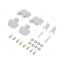 Set Balamale ABS Gri Deschis pentru Carcase | Electronic-mag.ro | Componente Electronice