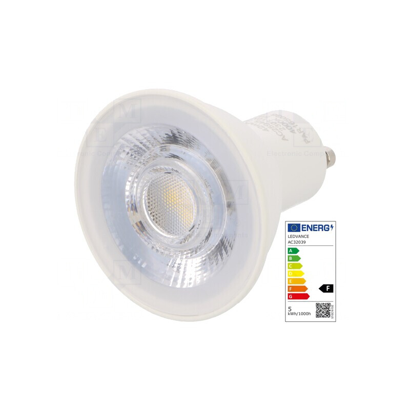 Lampă LED GU10 5W 4000K 350lm Alb Neutru | Electronic-mag.ro | Componente Electronice