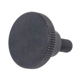Buton de Reglare din Oțel 24mm M6 | Electronic-mag.ro | Componente Electronice