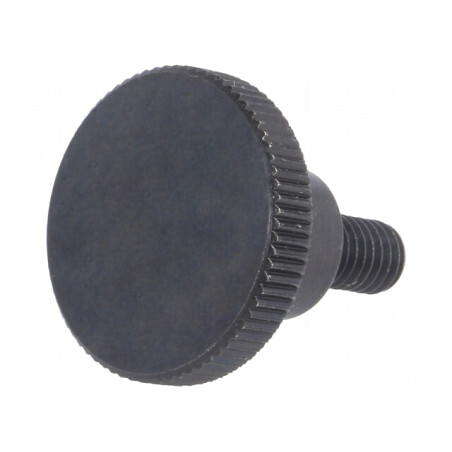 Buton de Reglare din Oțel 24mm M6 | Electronic-mag.ro | Componente Electronice