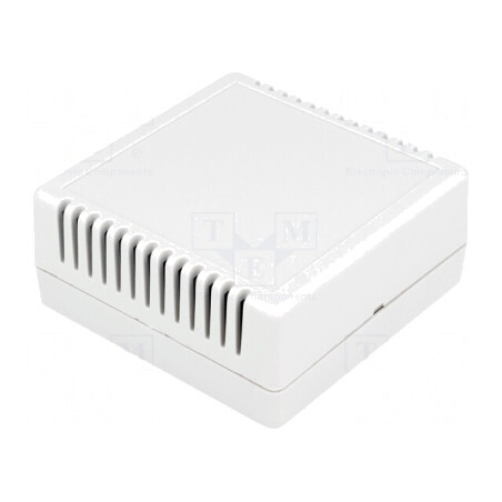 Carcasă alarmă ABS ivoar 85x85x35.5mm | Electronic-mag.ro | Componente Electronice