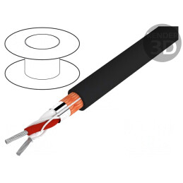 Cablu DMX HELULIGHT 2x0,34mm2 110Ω Cu | Electronic-mag.ro | Componente Electronice