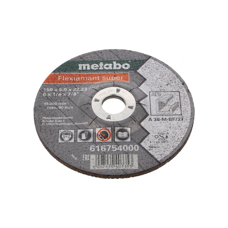 Disc de șlefuit oțel 150mm 22,23mm 6mm | Electronic-mag.ro | Componente Electronice Disc de șlefuit oțel 150mm 22,23mm 6mm | Electronic-mag.ro | Componente Electronice