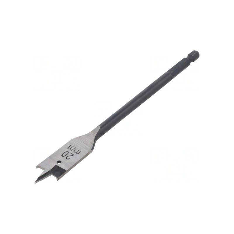 Burghiu Lemn 20mm 160mm Suport 1/4 | Electronic-mag.ro | Componente Electronice Burghiu Lemn 20mm 160mm Suport 1/4 | Electronic-mag.ro | Componente Electronice