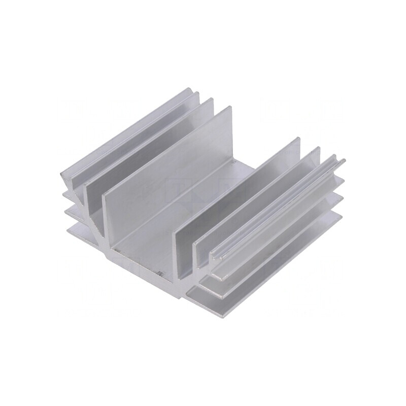 Radiator Aluminiu Extrudat 70x74x30mm | Electronic-mag.ro | Componente Electronice