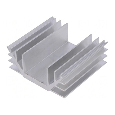 Radiator Aluminiu Extrudat 70x74x30mm | Electronic-mag.ro | Componente Electronice