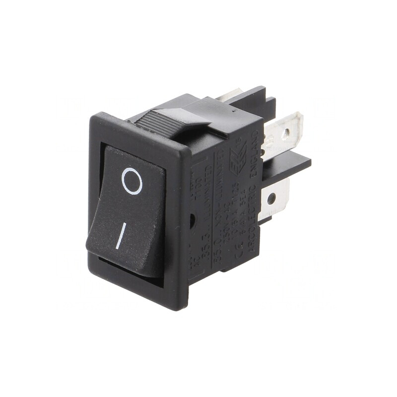 Comutator Rocker DPST ON-OFF 10A/250VAC Negru | Electronic-mag.ro | Componente Electronice Comutator Rocker DPST ON-OFF 10A/250VAC Negru | Electronic-mag.ro | Componente Electronice