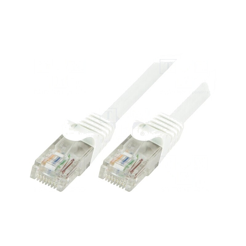 Patch cord U/UTP Cat6 alb 5m | Electronic-mag.ro | Componente Electronice Patch cord U/UTP Cat6 alb 5m | Electronic-mag.ro | Componente Electronice