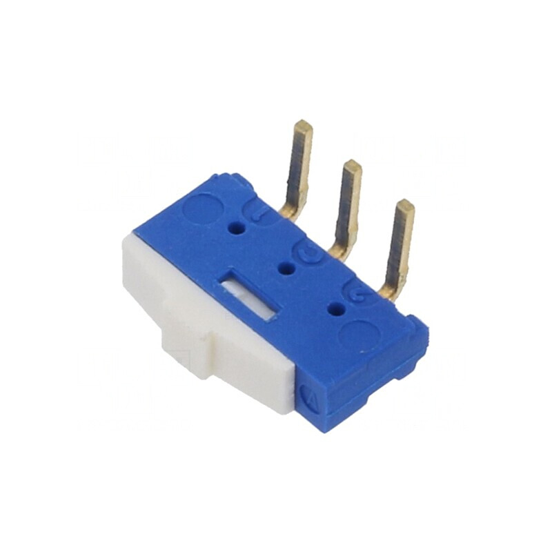 Comutator glisant SPDT 0.2A 24VDC ON-ON PCB THT | Electronic-mag.ro | Componente Electronice