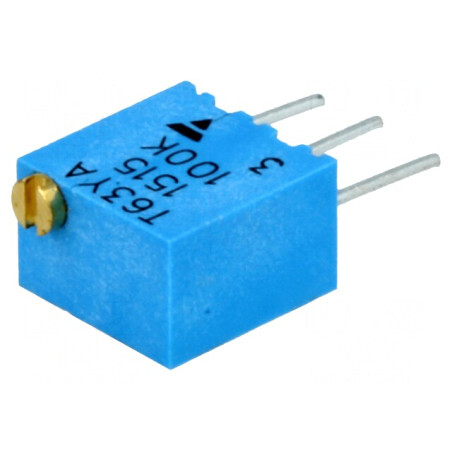 Potențiometru Multitură 100kΩ 250mW ±10% Linear | Electronic-mag.ro | Componente Electronice