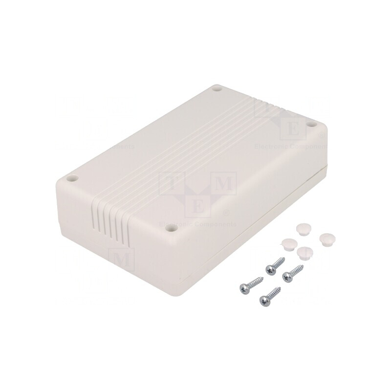 Carcasă universală ABS gri deschis 82x132x35mm | Electronic-mag.ro | Componente Electronice