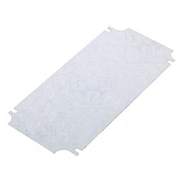 Placă de montare oţel 70mm x 148mm x 1,5mm | Electronic-mag.ro | Componente Electronice