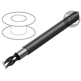 Cablu ecranat BiT 1000 FR 2x2x1,5mm2 PVC | Electronic-mag.ro | Componente Electronice