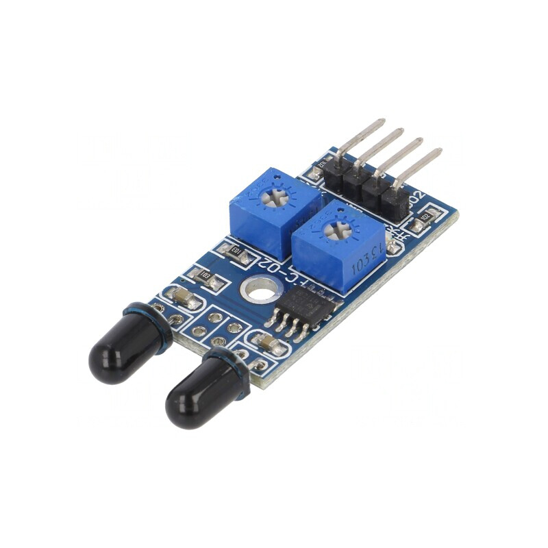 Senzor de Flacără Infraroșu Digital 3,3-5VDC LM393 60° | Electronic-mag.ro | Componente Electronice