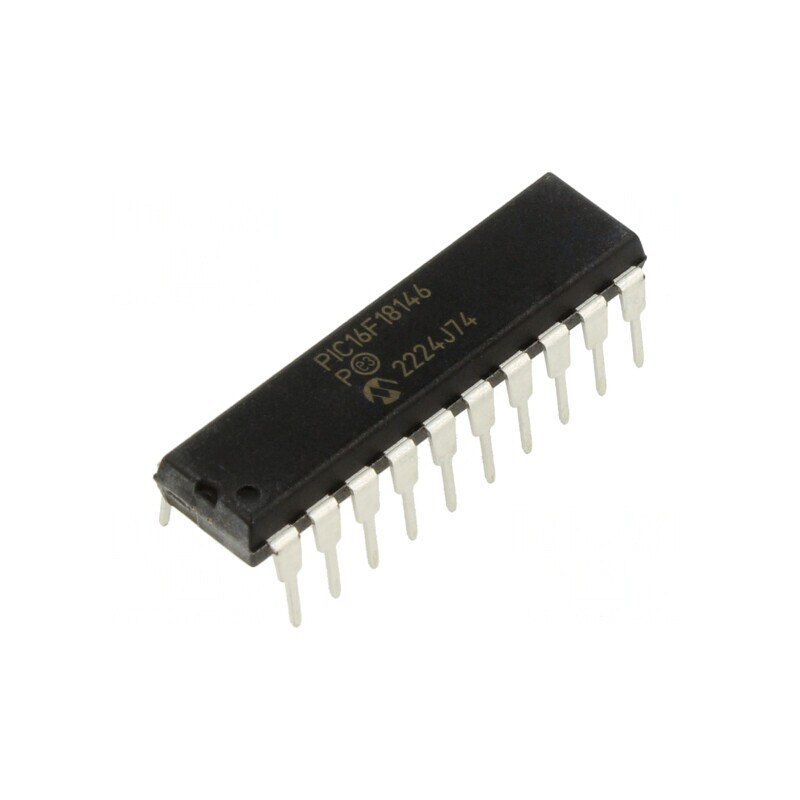 Microcontroler PIC 28kB ADC DAC EUSART I2C SPI THT | Electronic-mag.ro | Componente Electronice