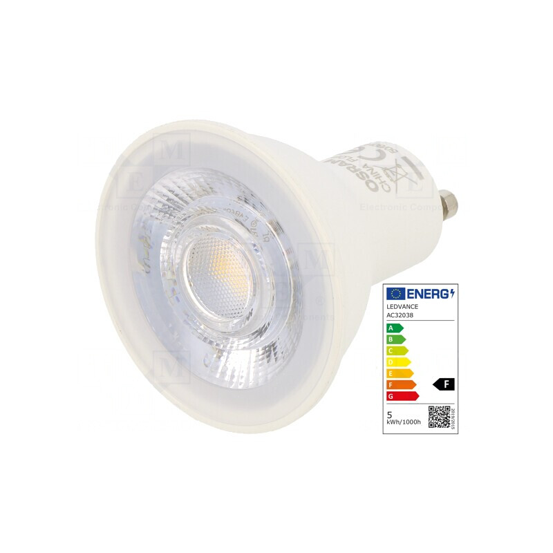 Lampă LED GU10 Alb Cald 5W 2700K 350lm | Electronic-mag.ro | Componente Electronice Lampă LED GU10 Alb Cald 5W 2700K 350lm | Electronic-mag.ro | Componente Electronice