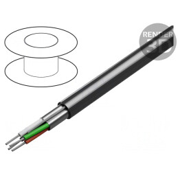 Cablu RS232 4x24AWG Cu Ecranat PVC | Electronic-mag.ro | Componente Electronice