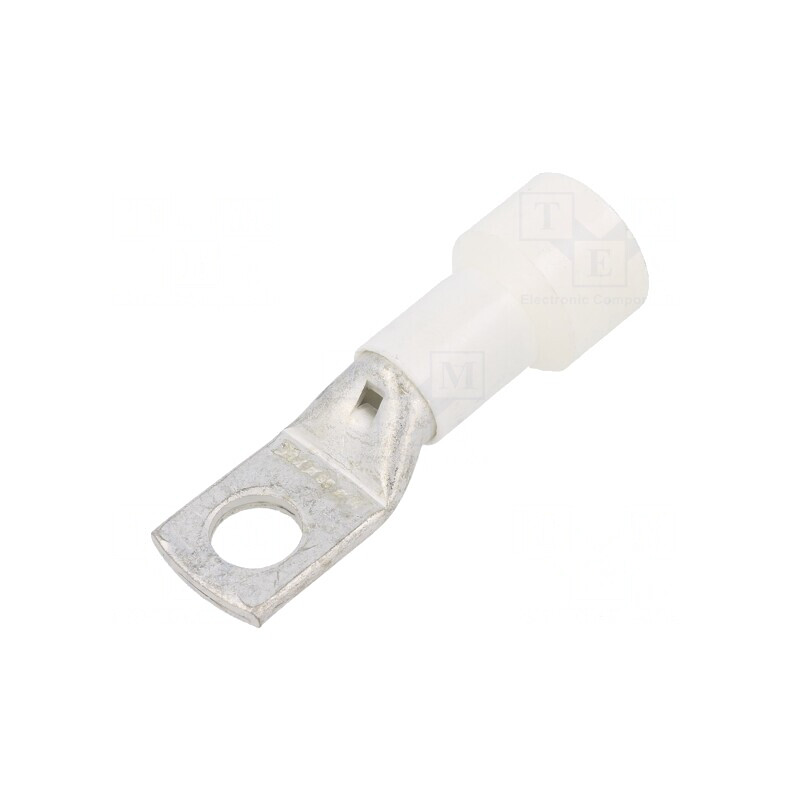 Vârf Inelar Tubular M14 14.5mm Crimpat Cablu Alb 95mm2 | Electronic-mag.ro | Componente Electronice