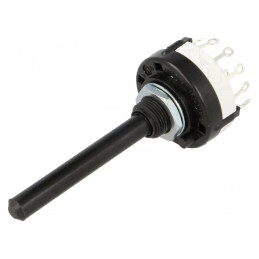 Comutator Rotativ 4 Pozitii 3 Sectiuni 30° 0,15A 250VDC | Electronic-mag.ro | Componente Electronice