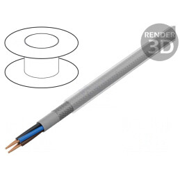 Cablu PVC Transparent/Gri ÖLFLEX® CLASSIC 100 CY 4x0.5mm² | Electronic-mag.ro | Componente Electronice