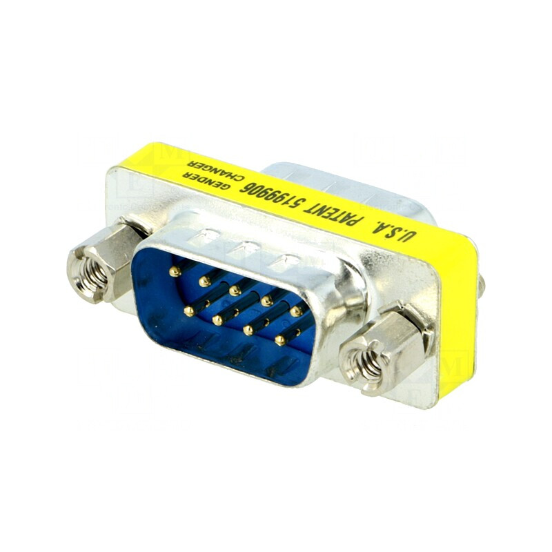 Adaptor D-Sub 9pin Tată-Tată | Electronic-mag.ro | Componente Electronice