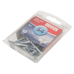 Diblu oțel 4mm x 10mm - Set 20 bucăți | Electronic-mag.ro | Componente Electronice