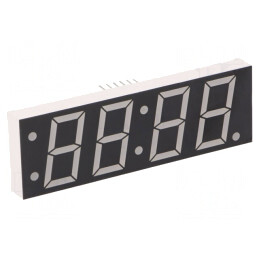 Afişaj LED 7 Segmente Roșu 24mm 4 Digits | Electronic-mag.ro | Componente Electronice