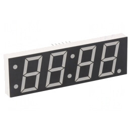 Afișaj LED 7 Segmente 24mm 4 Digiti Roșu | Electronic-mag.ro | Componente Electronice