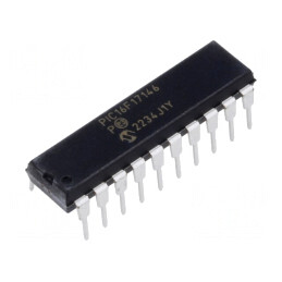 Microcontroler PIC 28kB ADC DAC EUSART I2C SPI THT | Electronic-mag.ro | Componente Electronice