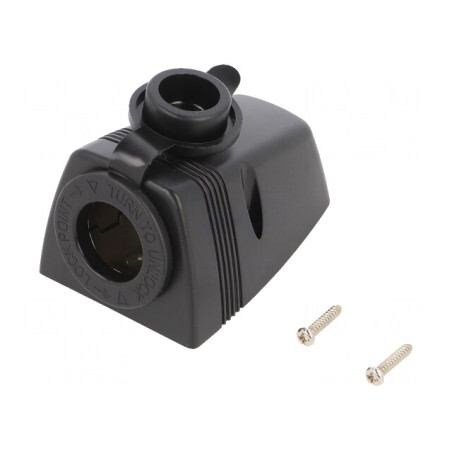 Soclu brichetă auto 12-24VDC | Electronic-mag.ro | Componente Electronice