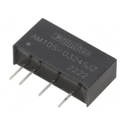 Convertor DC/DC 1W 3V-24V 42mA | Electronic-mag.ro | Componente Electronice