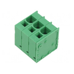 Regletă Conexiuni PCB 90° 10mm 3 Piste 66A | Electronic-mag.ro | Componente Electronice