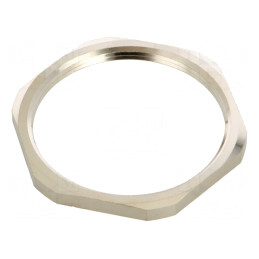 Piuliţă PG42 alamă 60mm nichelată | Electronic-mag.ro | Componente Electronice