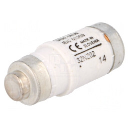 Siguranță Ceramică 32A 400VAC 250VDC Industrială | Electronic-mag.ro | Componente Electronice