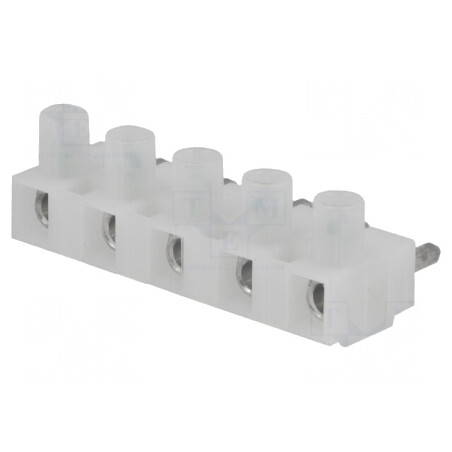 Regletă de Conexiuni Deconectabilă 5 Piste 2,5mm2 400V 10A | Electronic-mag.ro | Componente Electronice