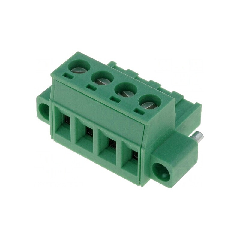 Regletă de Conexiuni Deconectabilă 4 Piste 5,08mm Drept Mufă | Electronic-mag.ro | Componente Electronice