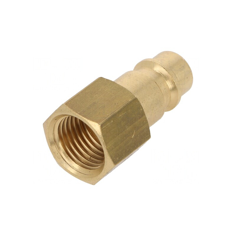 Adaptor Filetat EURO Prelungire Alamă 1/4" | Electronic-mag.ro | Componente Electronice