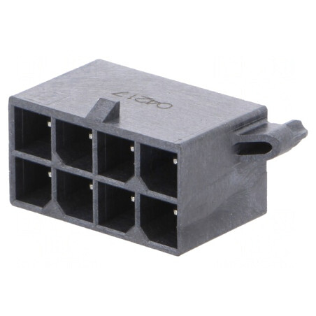 Soclu cablu-placă Mega-Fit 5,7mm 8 pini | Electronic-mag.ro | Componente Electronice