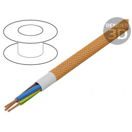 Cablu OMY 3G 0.75mm2 Rotund Cu PVC 300V | Electronic-mag.ro | Componente Electronice