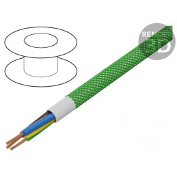 Cablu Electric Rotund Cu PVC 3G0.75mm² 300V