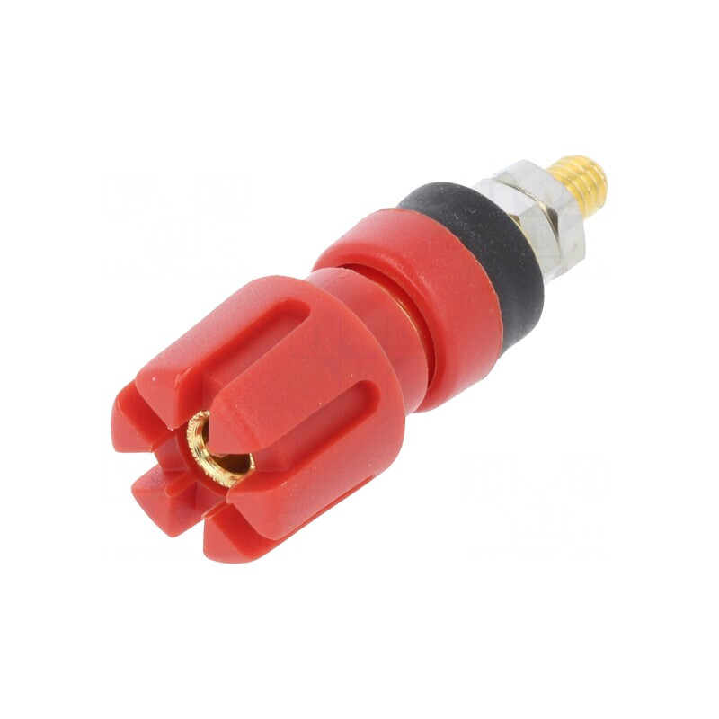 Soclu Banană 4mm 30A Roșu Aurit | Electronic-mag.ro | Componente Electronice Soclu Banană 4mm 30A Roșu Aurit | Electronic-mag.ro | Componente Electronice