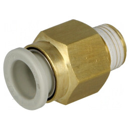 Racord Push-In Filetat Alamă R 1/8 1-10 Bar | Electronic-mag.ro | Componente Electronice