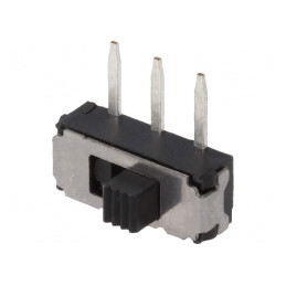 Comutator Glisant 2 Pozitii SP3T 0,3A 30VDC PCB THT | Electronic-mag.ro | Componente Electronice
