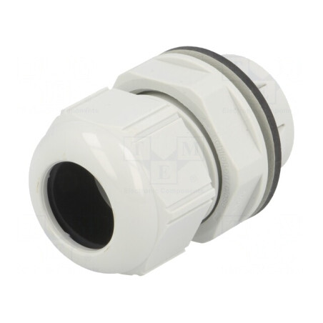 Garnitură de etanşare IP68 gri deschis din poliamidă | Electronic-mag.ro | Componente Electronice