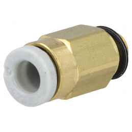 Racord Push-In Filetat Alamă M5 1-10 Bar | Electronic-mag.ro | Componente Electronice