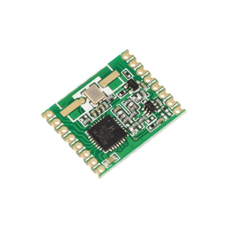 Modul RF Emițător-Receptor FM 433.92MHz SPI 1.8-3.6VDC | Electronic-mag.ro | Componente Electronice
